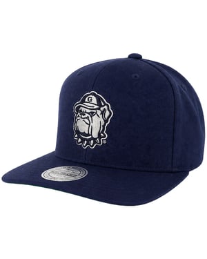 Mitchell & Ness NCAA Georgetown Hoyas Navy Cap