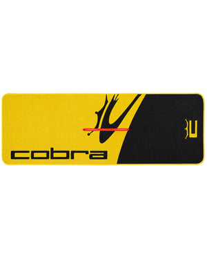 Cobra Crown C Yellow/Black Golf Towel