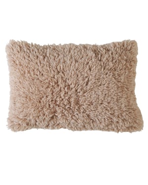 Home67 Kussen shaggy 40 x 60 cm