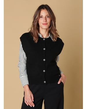 IVY BEAU Stella Tops Black