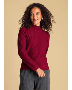 IVY BEAU Amira Dark Red