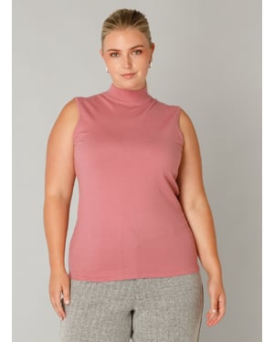 YEST CURVE Franka Tops Dark Rose