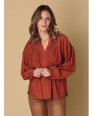 IVY BEAU Soumia Tops Caramel