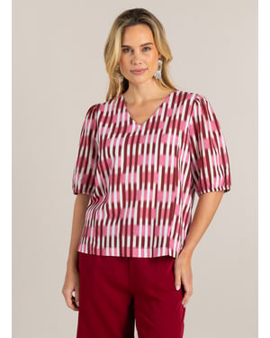 IVY BEAU Grazia Tops White/Multi