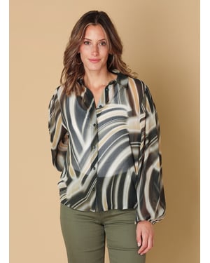 IVY BEAU Sirien Olive/Multi colour