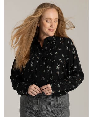 YEST CURVE Haya Tops  Black/Multi