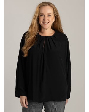 YEST CURVE Hazel Tops  Black