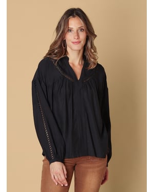 IVY BEAU Soumia Tops Black