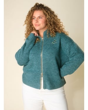 YEST CURVE Haniya Cover ups  Dark Mint/Melange