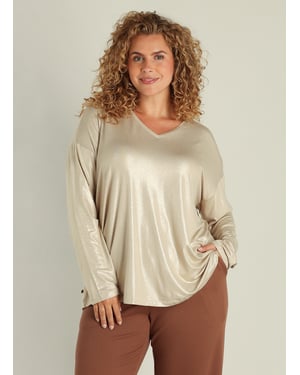 YEST CURVE Shaylee Essential Tops Sand