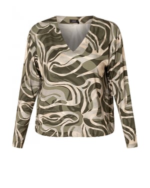 YEST Corinne Army Green/Multi