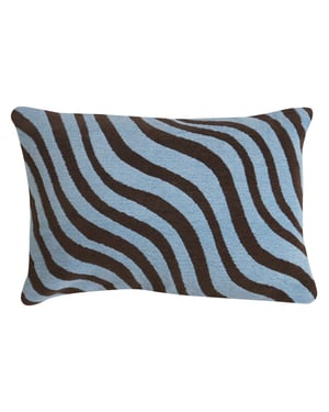 Home67 Kussen bruno blauw 40 x 60 cm