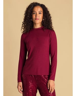 IVY BEAU Anneliese Dark Red