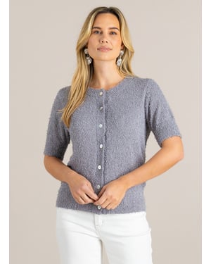 IVY BEAU Glena Tops Grey