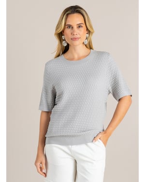 IVY BEAU Giulia Tops Grey