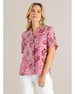 IVY BEAU Giana Tops Pink/Multi