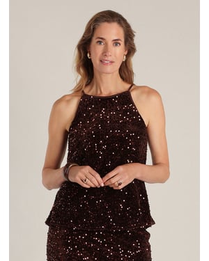 YEST Pietje Essential Tops  Copper Brown