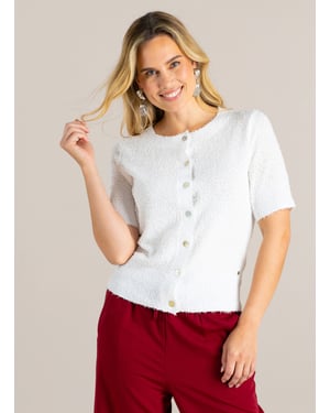 IVY BEAU Glena Tops White