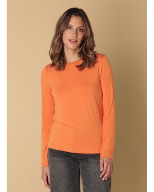 IVY BEAU Revi Tops Mandarin orange