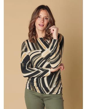 IVY BEAU Savana Olive/Multi colour