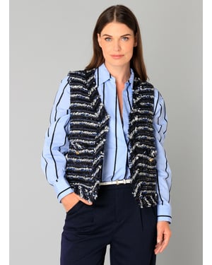 YEST Bertrada Cover ups  Dark Navy/Multi Colo