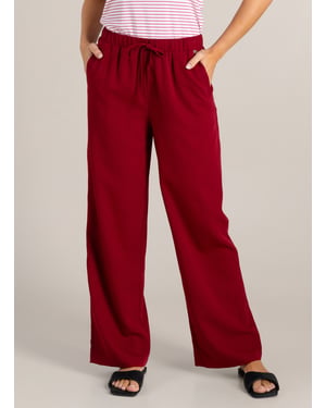 IVY BEAU Gelila Bottoms Stone Red