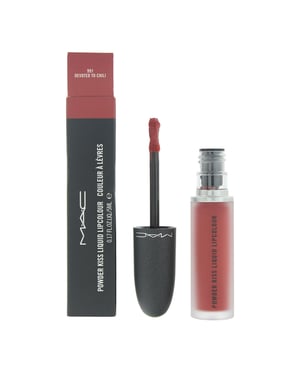 MAC Powder Kiss Liquid Lipstick Lipcolour 5ml - 991 Devoted To Chili