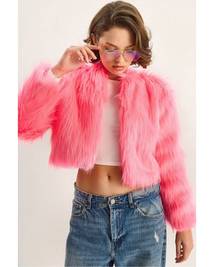 Boxy Crop Nepen Bontjas