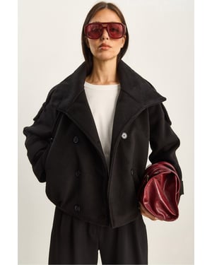 Knäppt Oversize Jacka