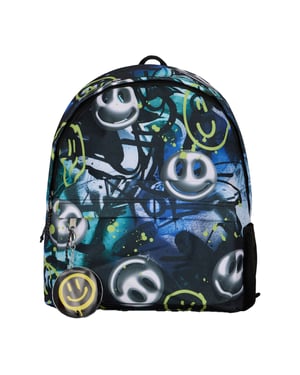 Kinderrugzak Multi Visionary Graffiti Print | 18L Schooltas met Laptopvak