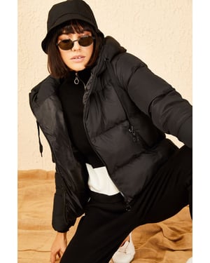 Hooded Puffer Coat