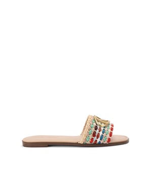 Kora Multi Raffia Sliders