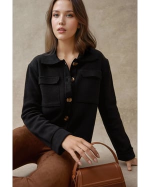 Geknoopte cardigan met zakken