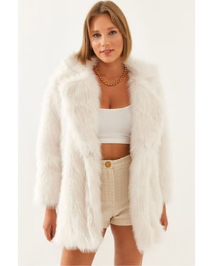 Faux Fur Coat