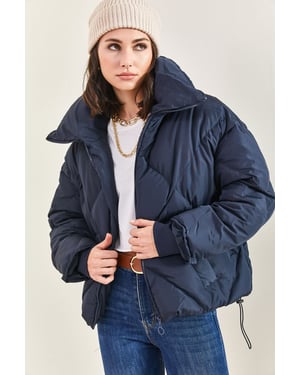 Överdimensionerad Puffjacka