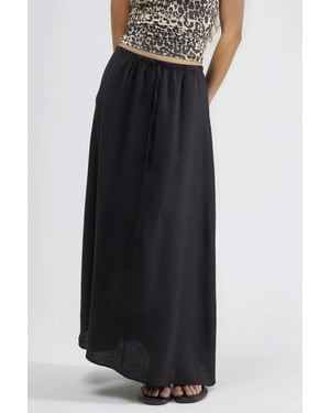 Hoge Taille A-Lijn Maxi Rok