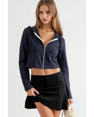 Plisserade Mini Skorts