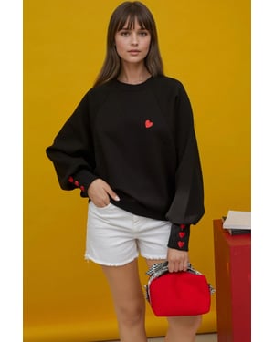 Embroidered Cotton Sweatshirt