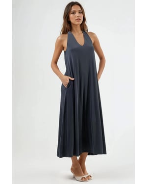 Halterneck Modal Dress