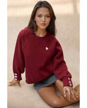 Geborduurde Katoenen Sweater