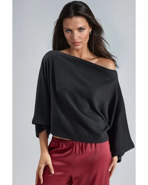Losse Fit Gebreide Blouse