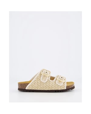 Scholl Dames noelle slipper chalk