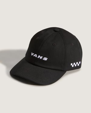 Check Side Curved Bill Jockey Hat