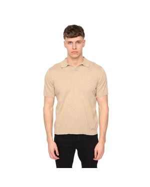 Duck and Cover Heren Dedham Poloshirt (Steen)
