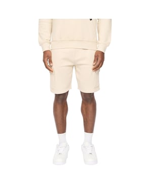 Crosshatch Herr Bardon Cargo Shorts (Ljus Sten)