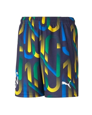 Puma Barn Neymar Future Mönstrade Fotbollsshorts (Flerfärgad)