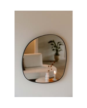 Indore Home spiegel organische vorm asymmetrisch wandspiegel 40cm -