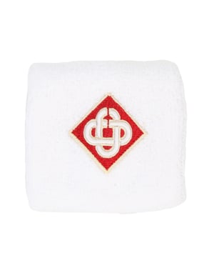 Röd diamantlogotyp i midjebandet