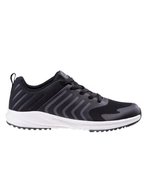 Bejo Kinderen/Kinderen Barry Logo Trainers (Zwart/Wit)