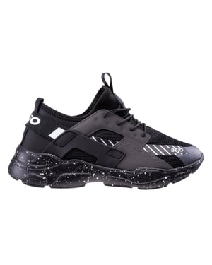 Bejo Kinder/Kinder Slikter Trainers (Zwart/Grijs/Wit)